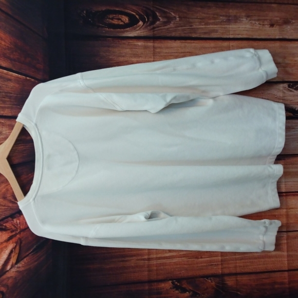 Pusser's Island Wear XL White Cotton Crewneck Sweater - Picture 8 of 8